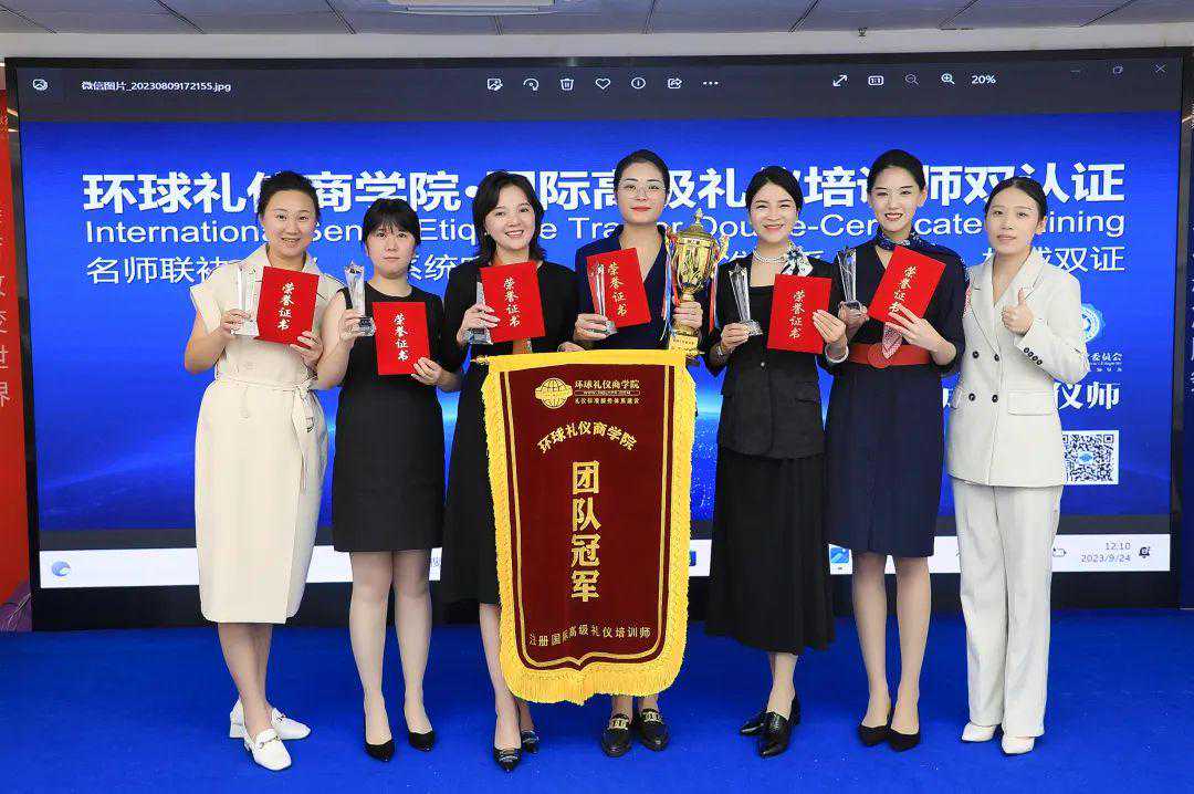 上海站189期《国际高级注册礼仪师培训师》认证班课程圆满结束！