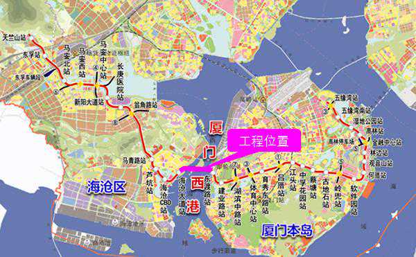 技术难度最大，国内首座盾构越海地铁隧道全面贯通