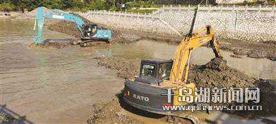 王阜乡 大规模清淤疏浚作业