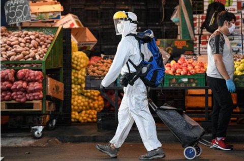 智利累计确诊10088例 系全球第25个确诊过万国家