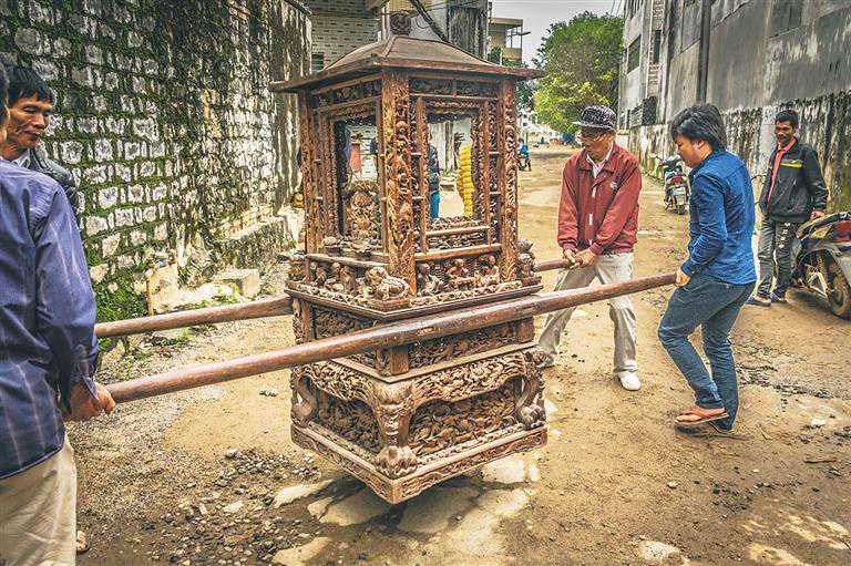 海口博抚村龙轿——技艺绝伦的民间工艺品