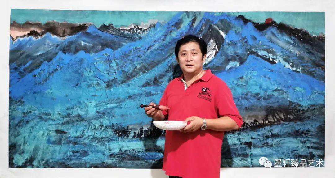 牛成选 | 杳杳漠漠中的笔墨冲撞