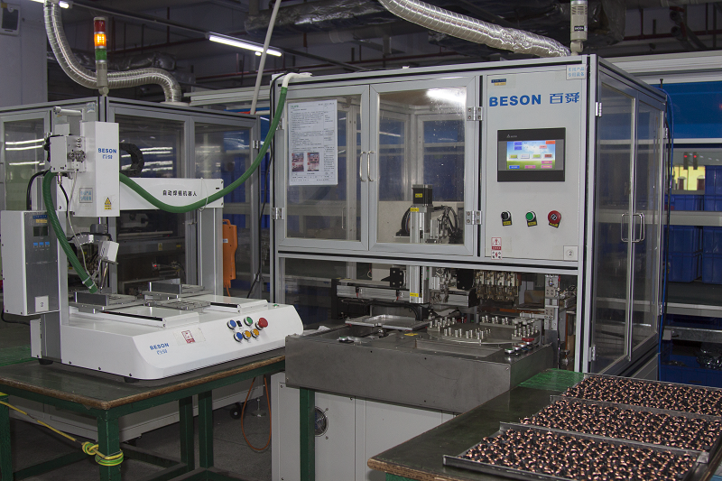 走进JAMICON凯美风扇工厂——散热风扇定子组立浸锡篇