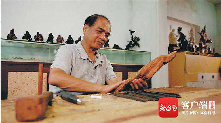@三亚，匠人手中的海南黄花梨：人艺天成琢花梨