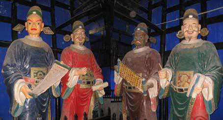 神话中地府的四大判官是谁，分别有什么职责？